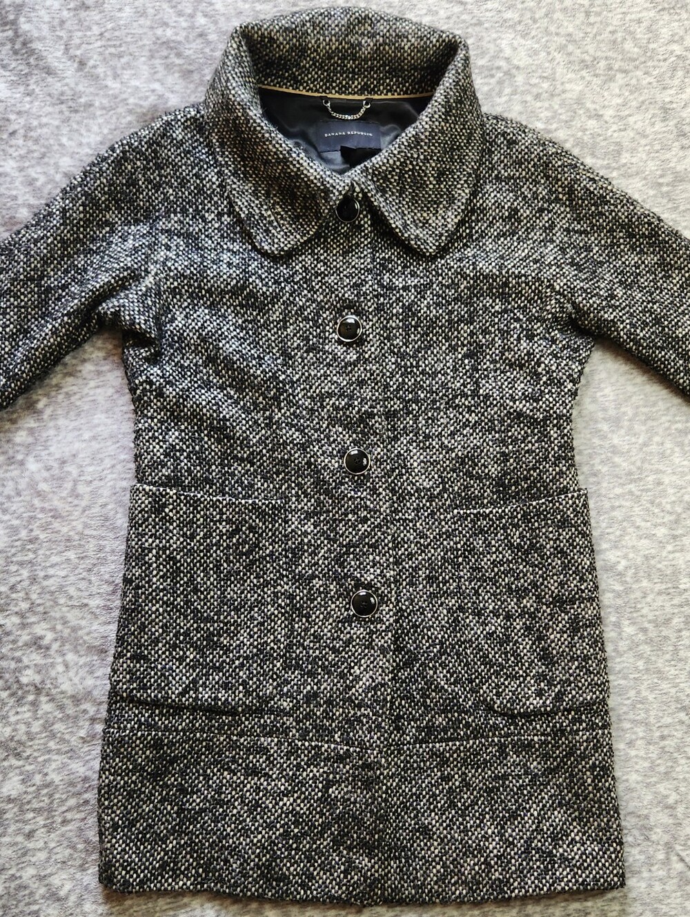 Vintage Banana Republic Tweed Coat